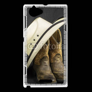 Coque Sony Xperia L Danse country