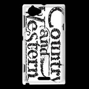 Coque Sony Xperia L Country and western