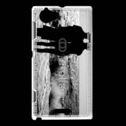 Coque Sony Xperia L Plage romantique 5