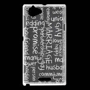 Coque Sony Xperia L Mariage gay 2
