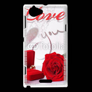 Coque Sony Xperia L Amour et passion 5