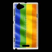 Coque Sony Xperia L Drapeau gay