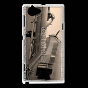 Coque Sony Xperia L Avion d'autrefois 
