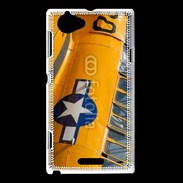 Coque Sony Xperia L Avion T6 vintage