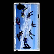 Coque Sony Xperia L Chute libre parachutisme