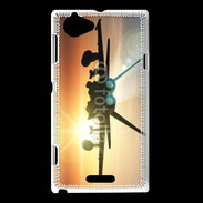 Coque Sony Xperia L Avion de chasse 4