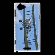 Coque Sony Xperia L Avion biplan 5