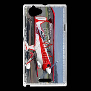 Coque Sony Xperia L Avion biplan 6