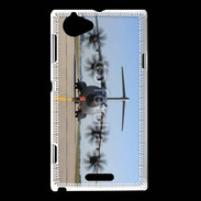 Coque Sony Xperia L Avion de transport militaire