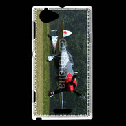 Coque Sony Xperia L Avion russe à l'atterrissage