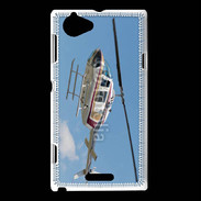 Coque Sony Xperia L Hélicoptère 10