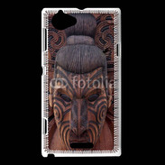 Coque Sony Xperia L Statue nouvelle zélande
