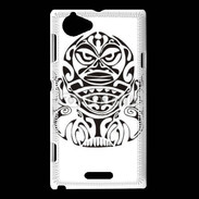 Coque Sony Xperia L Tatouage polynésien 1