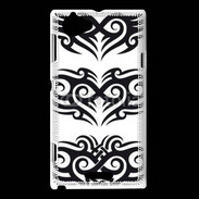 Coque Sony Xperia L Tatouage tribal 55