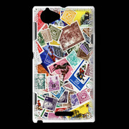 Coque Sony Xperia L Variété de timbres