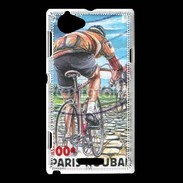 Coque Sony Xperia L Timbre Paris Roubaix