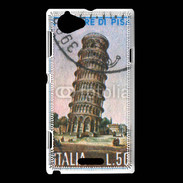 Coque Sony Xperia L Timbre de la Tour de Pise
