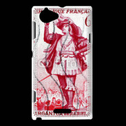 Coque Sony Xperia L Timbre France 1953 Gargantua