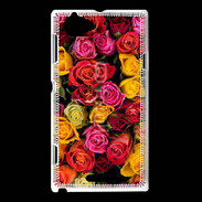 Coque Sony Xperia L Bouquet de roses 2