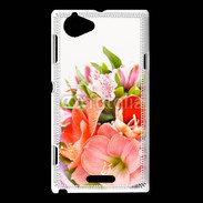 Coque Sony Xperia L Bouquet de fleurs 2