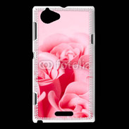 Coque Sony Xperia L Belle rose 5