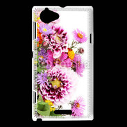 Coque Sony Xperia L Bouquet de fleurs 5