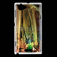 Coque Sony Xperia L Stalactites dans une grotte