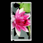 Coque Sony Xperia L Fleur de nénuphar