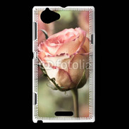 Coque Sony Xperia L Belle rose 50