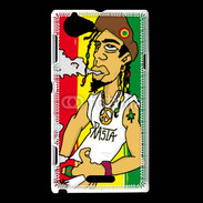 Coque Sony Xperia L Rastaman 3