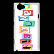 Coque Sony Xperia L Cannabis concept