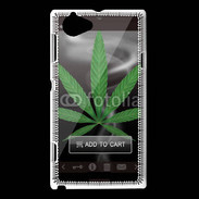 Coque Sony Xperia L Téléphone Cannabis