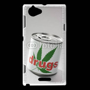 Coque Sony Xperia L Boite de conserve drugs