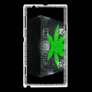 Coque Sony Xperia L Cube de cannabis