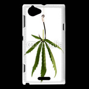 Coque Sony Xperia L Pêche de cannabis