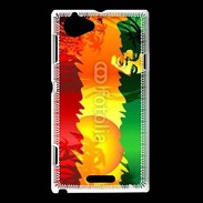 Coque Sony Xperia L Chanteur de reggae