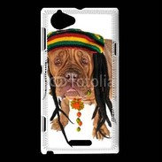 Coque Sony Xperia L Rasta Dog 50