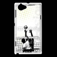 Coque Sony Xperia L Volley ball vintage