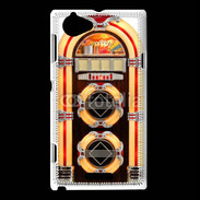 Coque Sony Xperia L Jukebox rétro