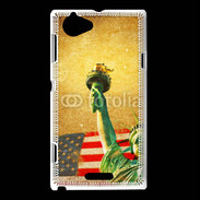 Coque Sony Xperia L Vintage USA 15