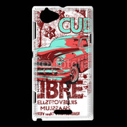 Coque Sony Xperia L Vintage Cuba libre