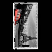 Coque Sony Xperia L Vintage Paris et deudeuch 15