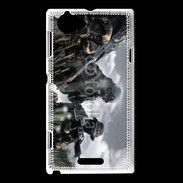 Coque Sony Xperia L Soldats