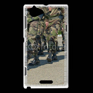 Coque Sony Xperia L Marche de soldats