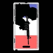 Coque Sony Xperia L Soldat français