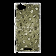 Coque Sony Xperia L Militaire grunge