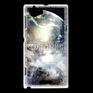 Coque Sony Xperia L La terre vue de l'espace