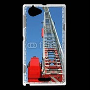 Coque Sony Xperia L grande échelle de pompiers