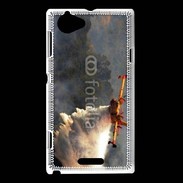 Coque Sony Xperia L Pompiers Canadair