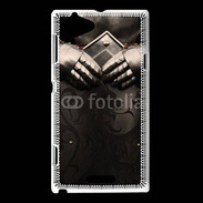Coque Sony Xperia L Armure de chevalier